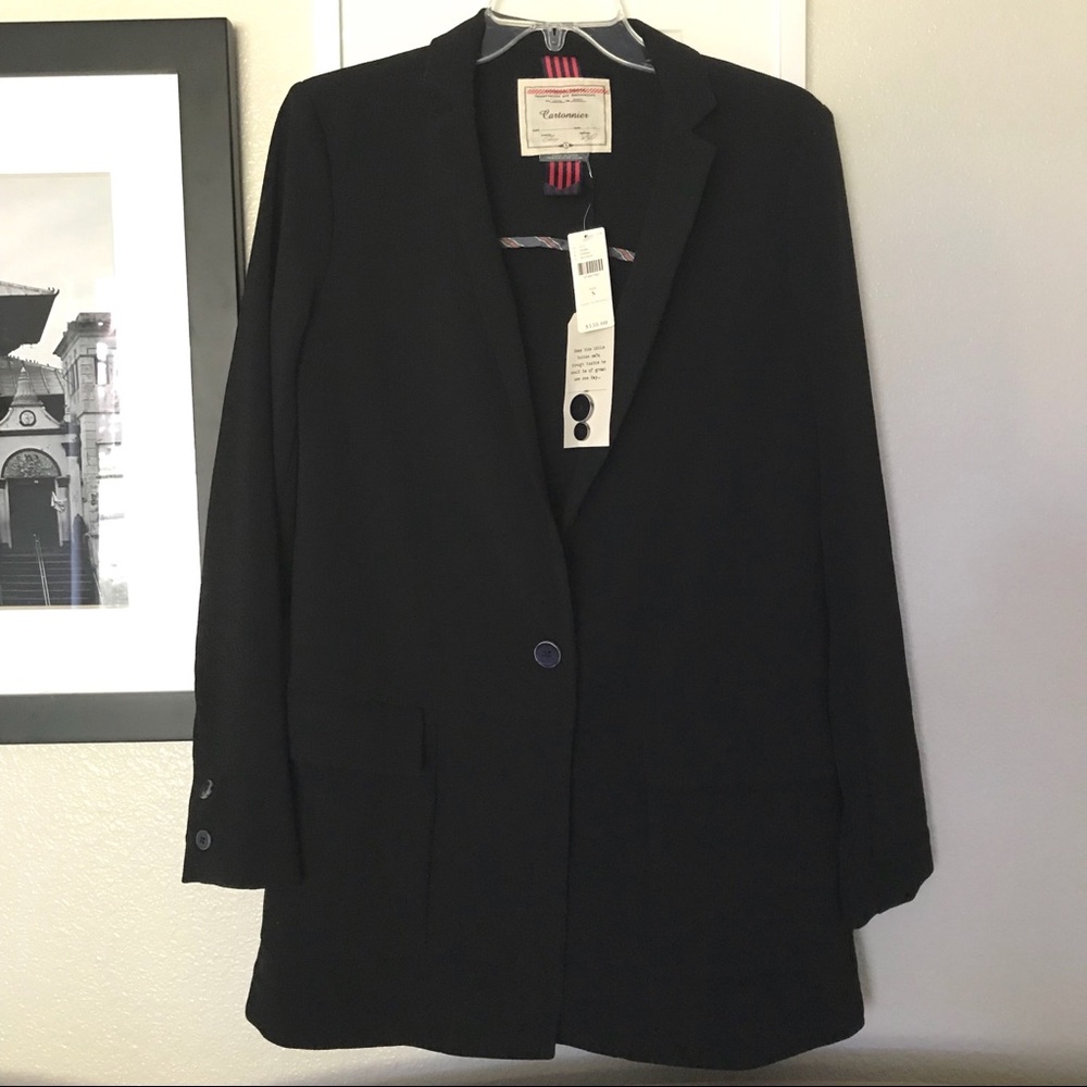 NWT~Anthropologie cartonnier blazer